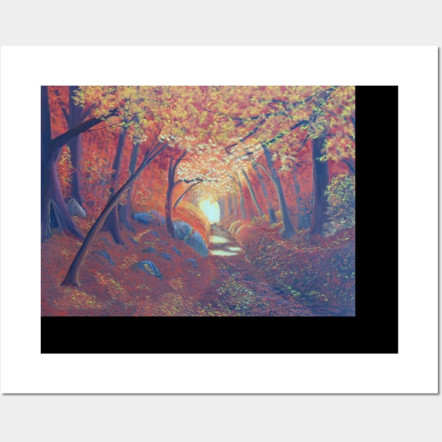 Autumn Trails Wall Art by Artbybradon